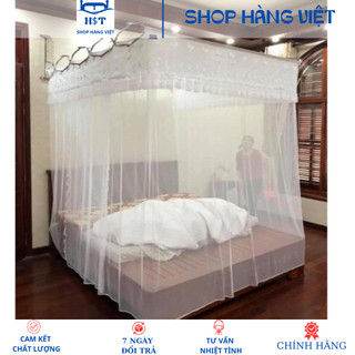Màn  Khung Xếp Khoan Tường HT, 8 Màu Sắc. Vải Màn  Tuyn Thái Cao Cấp Loại 1, Thiết Kế Dễ Sử Dụng