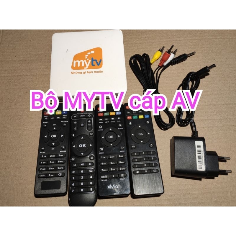 Android box MYTV và M8S đã chạy rom ngoài xem tivi bóng đá youtobe miễn phí tất cả các mạng FPT,VNPT,4G,Viettel...