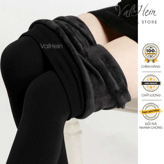  Quần Legging Lót Lông Dày Siêu Ấm ValHein Dành Cho Thời Tiết Lạnh Quần Giữ Nhiệt Nữ 