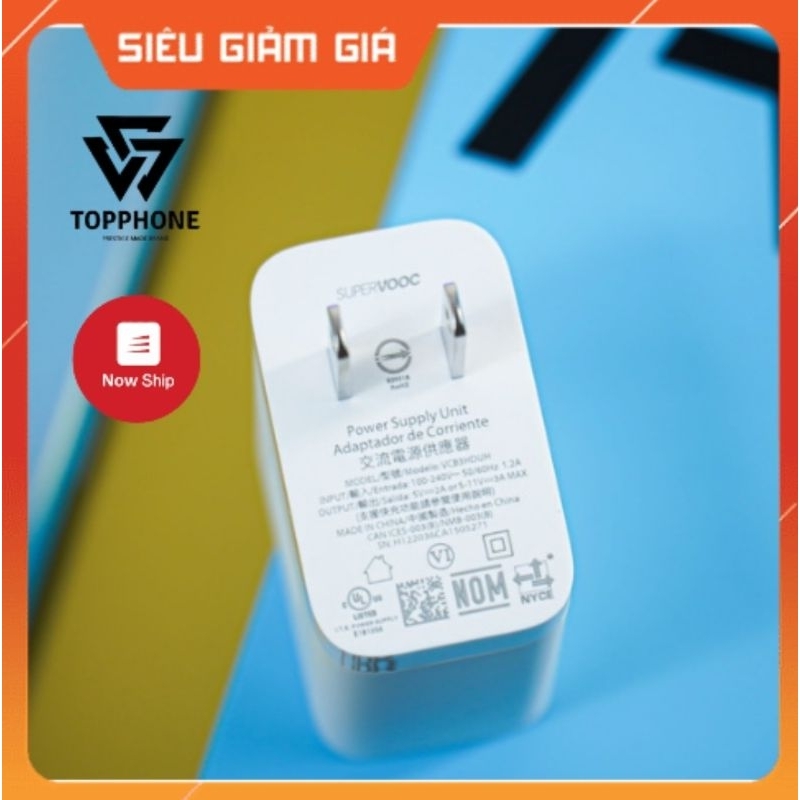 Bộ Sạc Nhanh Oppo 33w Bóc Máy  Reno 7