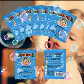 Giá sỉ Combo 10 gói nước xà phòng tạo bong bóng túi 10ml