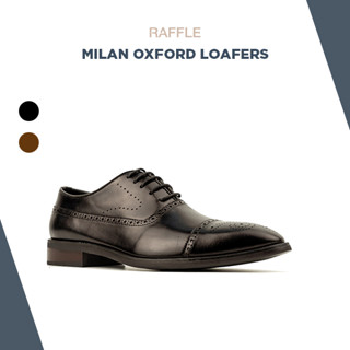 Giày Da Nam Raffe Milan Oxford Loafers Thiết Kế Thủ Công Kiểu Dáng Công Sở, Sang Trọng