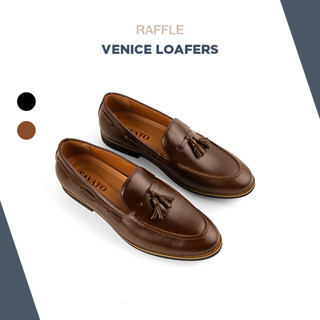 Giày Da Bò Nam Raffini Venice Loafer Brown Thiết Kế Thủ Công Cao Cấp