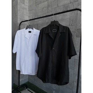 Áo Sơ mi Trơn Basic Cổ Vest - 2 Color