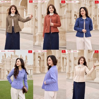 Áo khoác phao nữ CARDINA trần bông cản gió chống nước thiết kế trẻ trung hiện đại 4PNF05