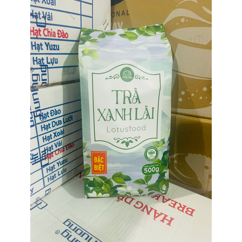 Lục Trà Xanh Lài 500G đặc biệt Lotus