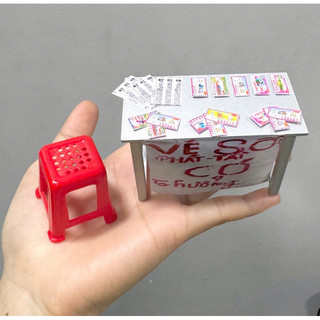 mô hình bàn vé số 1/12
