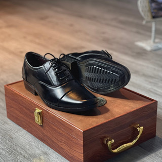 Giày tây nam da mềm, đế cao, đã khâu đế, giày oxfords size từ 39 đến 43 thời thượng - COD