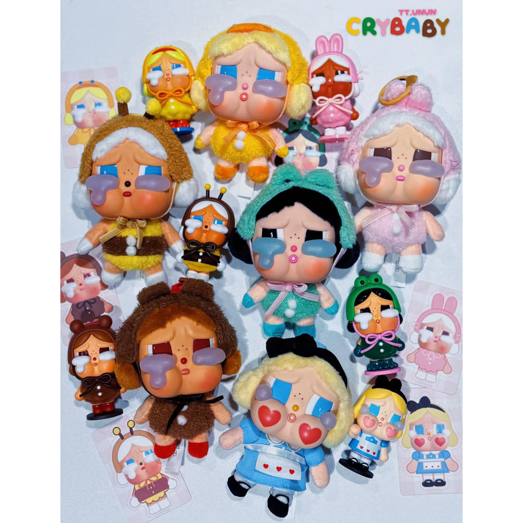 [CHÍNH HÃNG 100%] Crybaby Crying Again New Seal - Fullset