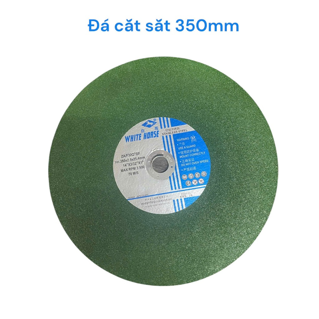 Đá cắt sắt 350 WHITE HORSE