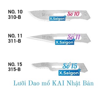 Lưỡi DAO MỔ KAI Nhật Bản ( KAI Surgical Blades)
