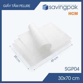  SGP04 - 30x70 cm - Combo 100 tấm giấy Pelure gói hàng giấy nến gói quà giấy bọc quần áo -S.MGP04 