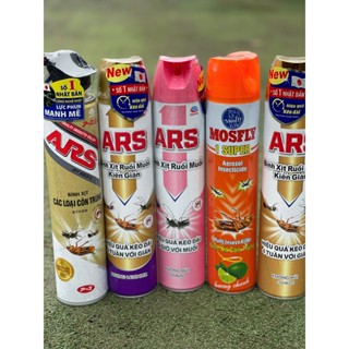 Bình xịt muỗi côn trùng ARS Jet Gold S không mùi 600ml