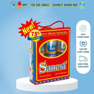 [Hộp 6 Lon] Nước Yến Sào Khánh Hòa Sanest (7,5%)Đóng Lon – Chính Hãng