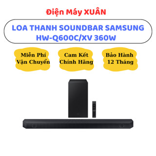 BỘ LOA THANH SAMSUNG HW-Q600C 360W MẪU 2024 - HÀNG CHÍNH HÃNG, BẢO HÀNH 12 THÁNG