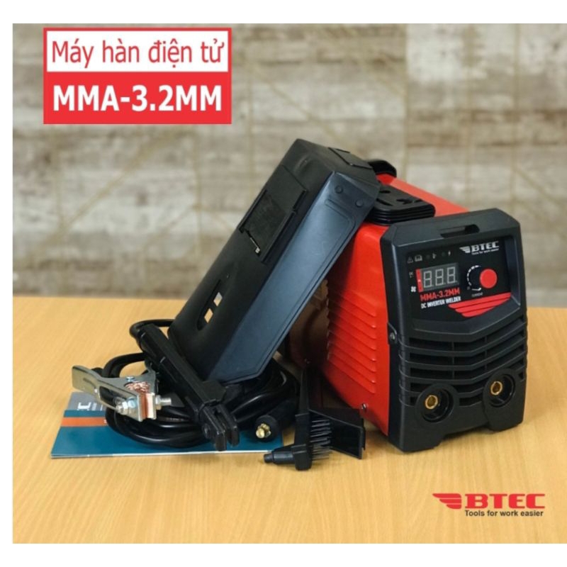 MÁY HÀN QUE ĐIỆN TỬ BTEC MMA 200 3.2mm