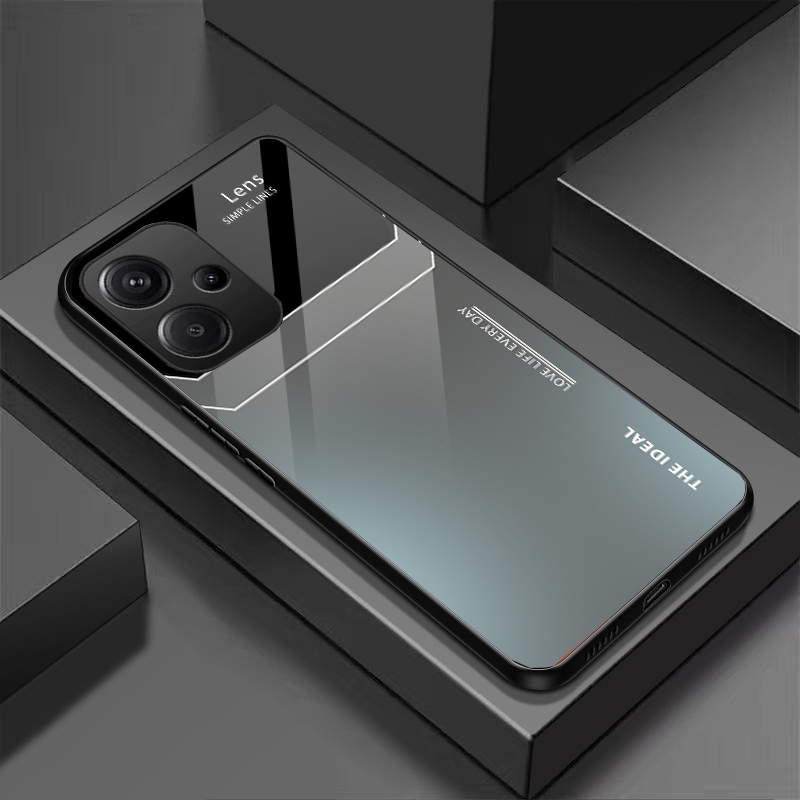 Ốp Lưng cho XIAOMI REDMI 13/ REDMI 13X Mặt lưng kính, chống sốc, thiết kế riêng