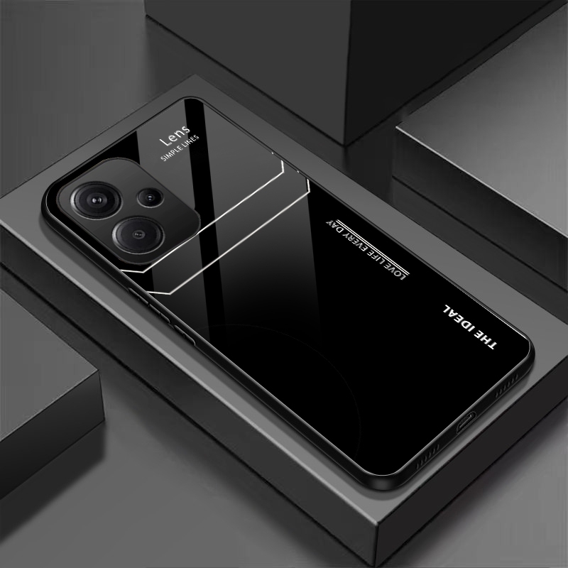 Ốp Lưng cho XIAOMI REDMI 13/ REDMI 13X Mặt lưng kính, chống sốc, thiết kế riêng