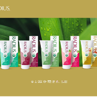 Kem Đánh Răng Hữu Cơ Organic Toothpaste Radius 85g (Trẻ Em & Người Lớn)