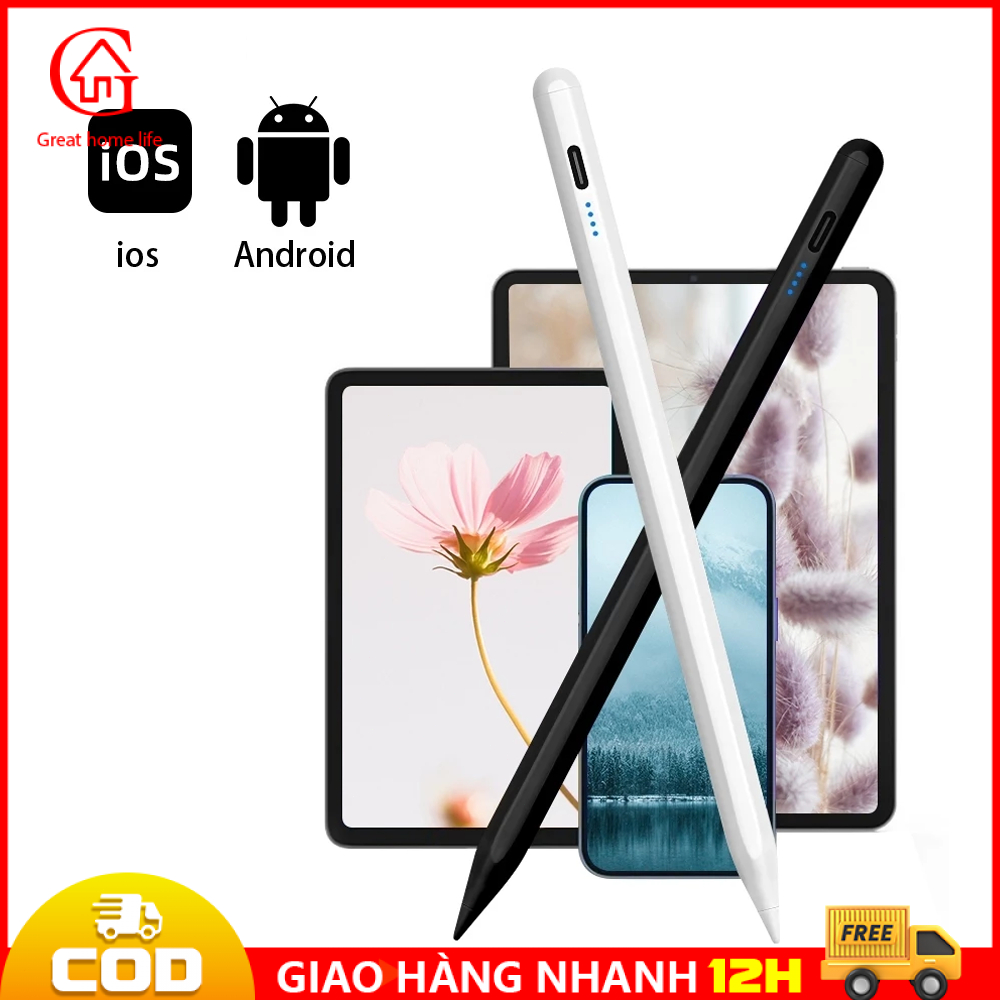 【🔥COD/12H】chức năng màn hình chống cảm ứng thế hệ mới, Bút cảm ứng Chống Vân Tay Hiển thị phần trăm pin cho Android iOS