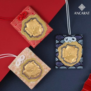  Túi treo Mèo chiêu tài vàng 24 k chiêu tài chiêu lộc - Ancarat 