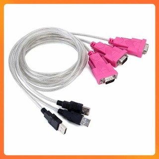 Cáp Chuyển USB Sang COM RS232 DB9 – Dài 1.5M – Hỗ Trợ Thiết Bị Công Nghiệp, Máy CNC, Thiết Bị Cũ