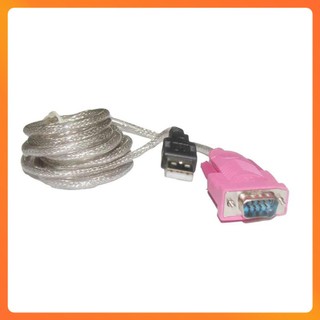 Cáp Chuyển USB Sang COM RS232 DB9 – Dài 1.5M – Hỗ Trợ Thiết Bị Công Nghiệp, Máy CNC, Thiết Bị Cũ