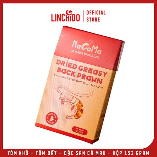 Tôm Khô Tôm Đất Đặc Sản Cà Mau – Hộp 152 GRAM
