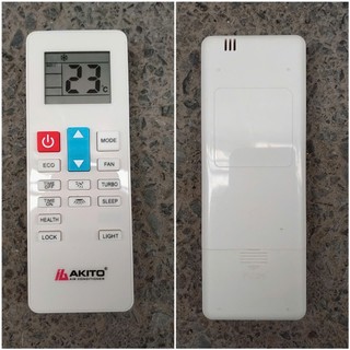Remote điều khiển điều hòa máy lạnh Akito mới