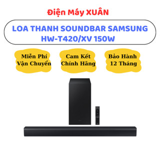 BỘ LOA THANH SOUNDBAR SAMSUNG HW-T420 150W - HÀNG CHÍNH HÃNG, BẢO HÀNH 12 THÁNG