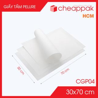  CGP04 - 30x70 cm - Combo 100 tấm giấy Pelure gói hàng giấy nến bọc hàng quần áo -C.MGP04 