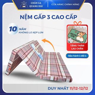 Nệm Gấp 3 Chất Liệu PE Gọn Nhẹ Dễ Sử Dụng, Nệm PE, Đệm Ký Túc Xá Sinh Viên