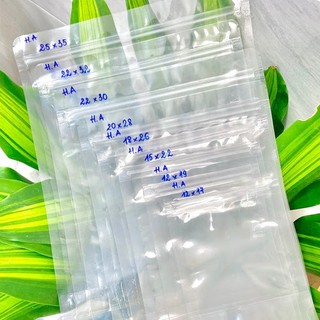 {200gr/size } túi zip trong 2 mặt/tui zipper đáy đứng