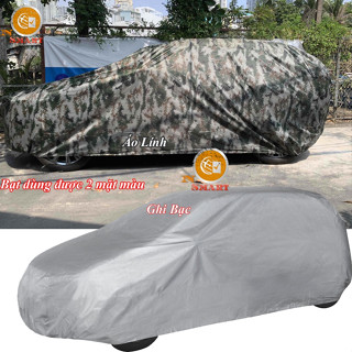 Bạt Phủ Xe Ô Tô 7 Chỗ Màu Áo Lính Dàn Di Vải Dù OXFORD Siêu Bền, Bạt Phủ Xe Ô Tô Độ Bền Từ 3-5 Năm