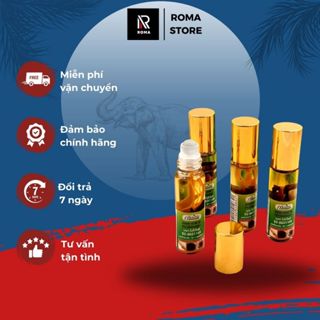 Dầu Gió Lăn Nhân Sâm Thảo Dược Green Herb Thái Lan