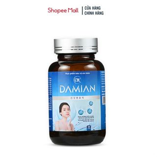 Viên uống trắng da Dakami Damian, sáng da, mờ thâm, giảm nám tàn nhang hộp 30g