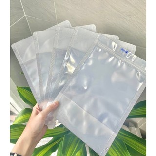 200gr túi zip bạc đáy đứng(nhiều size, hàng có sẵn)