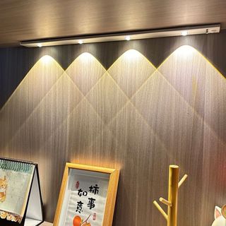 Đèn LED Cảm Biến 5 Bóng Tự Động Bật Tắt, Đèn Led Cảm Ứng Chuyển Động Không Dây Gắn Tường Trang Trí Decor Nhà Cửa