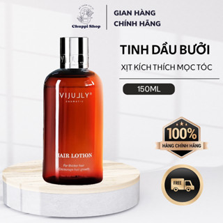 Xịt Mọc Tóc Tinh Dầu Bưởi Vi Jully 150ml Kích Mọc Tóc Nhanh Dài, Giảm Rụng Tóc, Dưỡng Tóc, Phục Hồi Tóc Hư Tổn