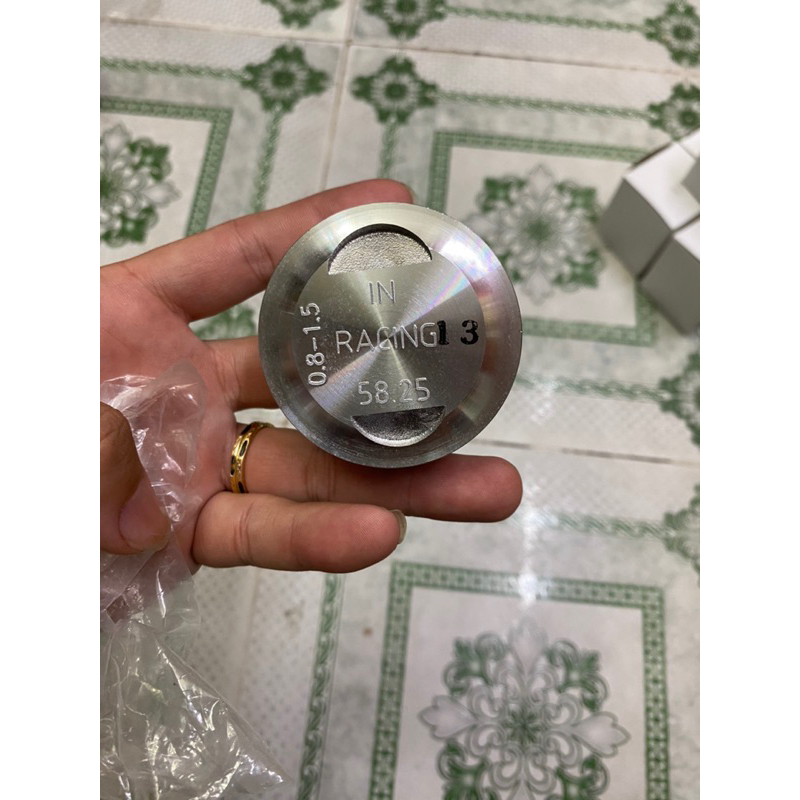Piston Bạc Ắc Phe 58Mm Ắc 13 Cao 16.50 Niềng 14 Đủ Size