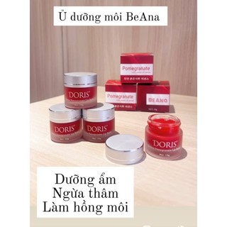 Ủ dưỡng môi collagen DORIS, dưỡng môi BeAna giúp dưỡng ẩm làm hồng môi