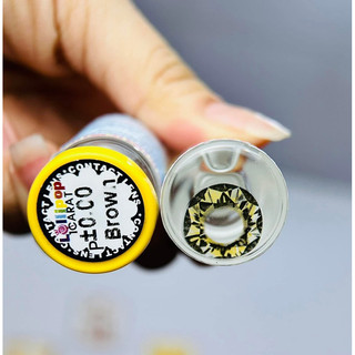 (O CậN) KÍNH ÁP TRÒNG MÀU LENs  𝐌𝐚̆́𝐓 𝐊𝐈𝐌 𝐂𝐔̛𝐎̛𝐍𝐆 𝐆𝐢𝐚̃𝐧 𝐓𝐎 (Tặng kèm khay có Dụng cụ đeo )