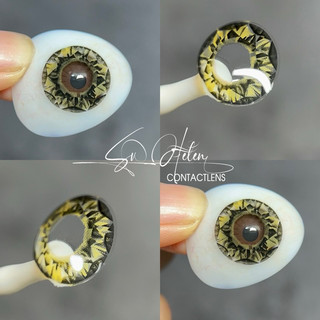 (O CậN) KÍNH ÁP TRÒNG MÀU LENs  𝐌𝐚̆́𝐓 𝐊𝐈𝐌 𝐂𝐔̛𝐎̛𝐍𝐆 𝐆𝐢𝐚̃𝐧 𝐓𝐎 (Tặng kèm khay có Dụng cụ đeo )