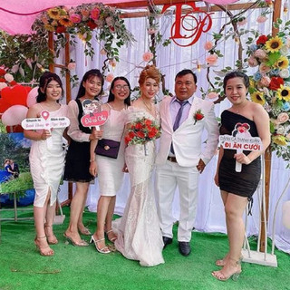 HASHTAG cầm tay chụp ảnh Đám cưới, Happy Wedding [ĐC3]