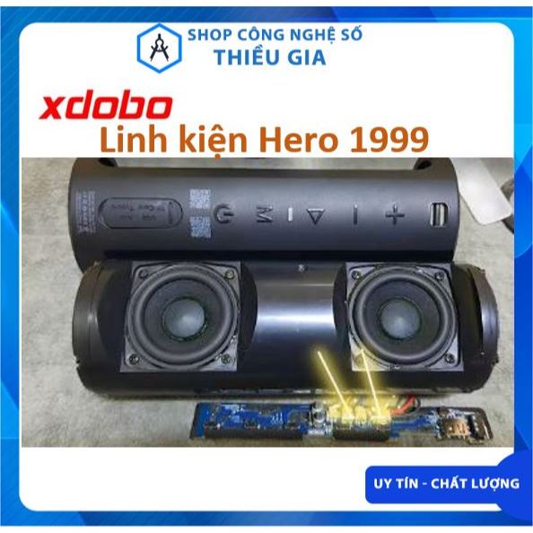 Linh kiện thay thế loa Xdobo Hero 1999, Mạch Loa Main, Củ loa chính hãng Xdobo