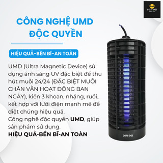 Đèn bắt muỗi CON DƠI model CN02 HATACA