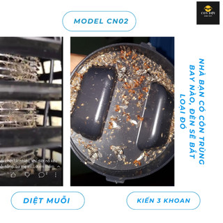 Đèn bắt muỗi CON DƠI model CN02 HATACA