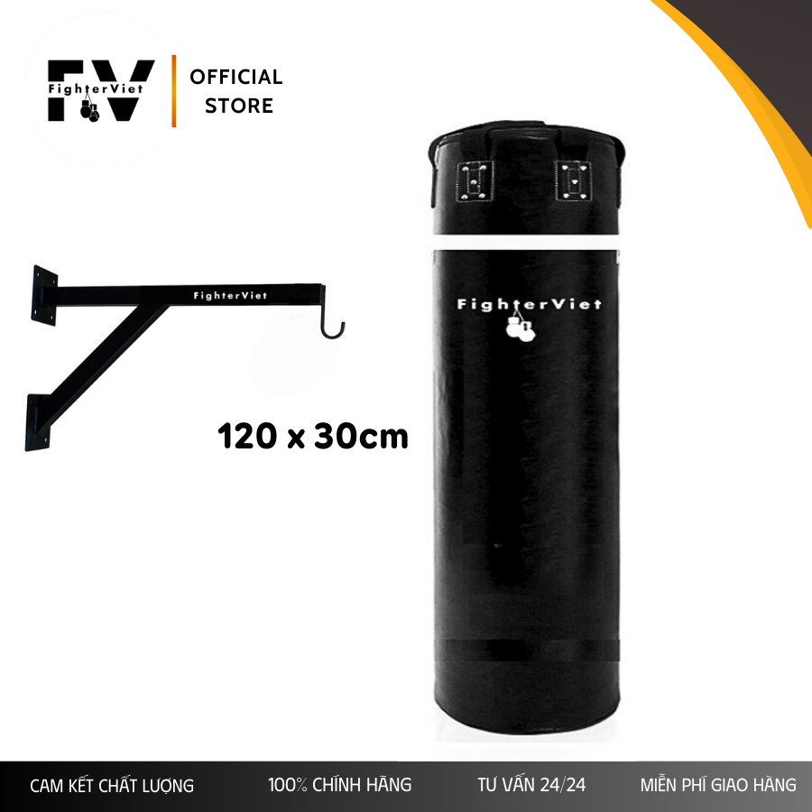 Bao Cát Đấm Bốc 1m2 FighterViet Da Nhập
