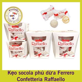 Kẹo socola phủ dừa Ferrero Confetteria Raffaello 15 viên 150g và 230g