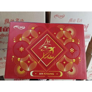  Bộ Quà Tết Lộc Xuân An Khang 663g   Gồm 5 Sản Phẩm  hộp quà Tết Hữu Nghị 